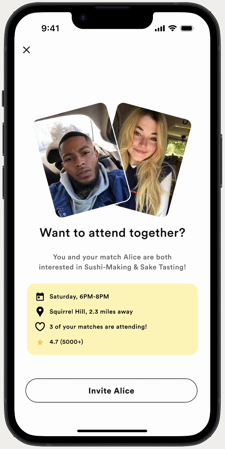 Mutual Invite UI